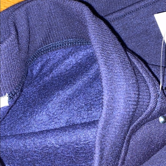 Navy Studded Sweatpants - Picture 5 of 6